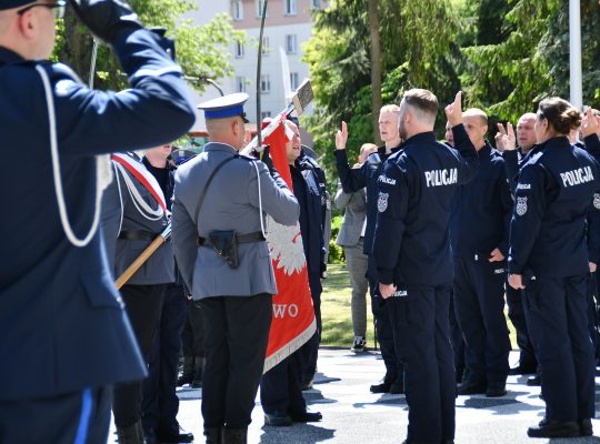 29 nowych funkcjonariuszy w szeregach Podlaskiej Policji