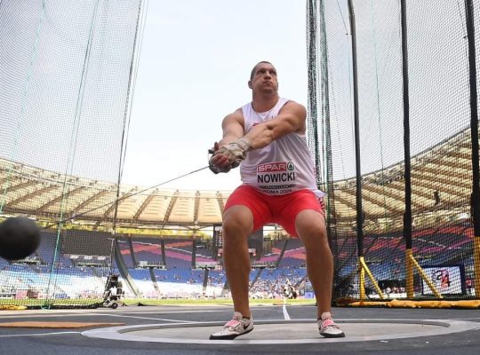 Wojciech Nowicki najlepszy w rzucie młotem na lekkoatletycznych mistrzostwach w Rzymie