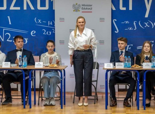 Białystok. Nowacka: dialog z młodzieżą jest ważny dla ministerstwa edukacji