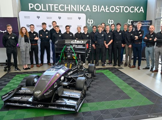 Nowy bolid na Politechnice Białostockiej
