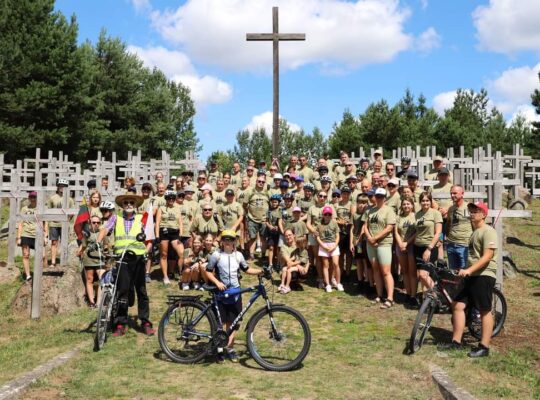 Rajd rowerowy upamiętniający ofiary Obławy Augustowskiej