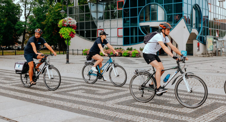 Rozpoczął się podlaski etap rajdu rowerowego „Fundusze Europejskie na szlaku Green Velo”