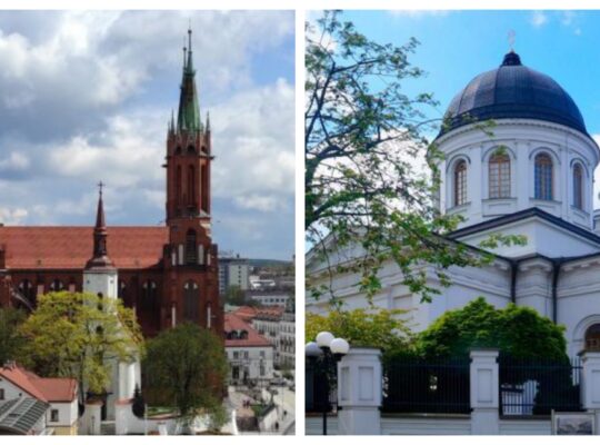 Białystok. Modlitwy wiernych różnych wyznań w intencji wojska i ojczyzny