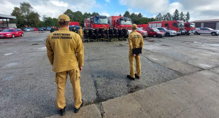 Blisko 40 strażaków skierowanych do pomocy na południu Polski