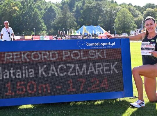 Natalia Kaczmarek z kolejnym rekordem Polski