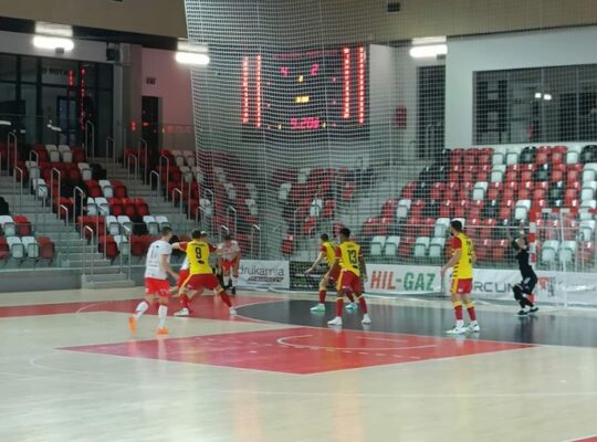 Futsal: wyjazdowa porażka Jagiellonii Białystok