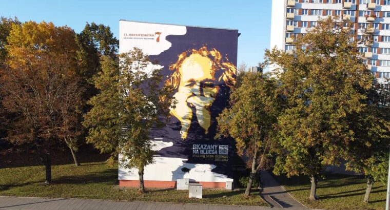 Białystok. Odsłonięto mural bluesmana Ryszarda „Skiby” Skibińskiego