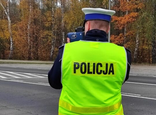 Kierowco noga z gazu! Dziś od rana policjanci prowadzą Akcję Prędkość