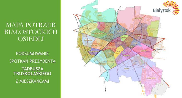 Powstała „Mapa potrzeb białostockich osiedli”