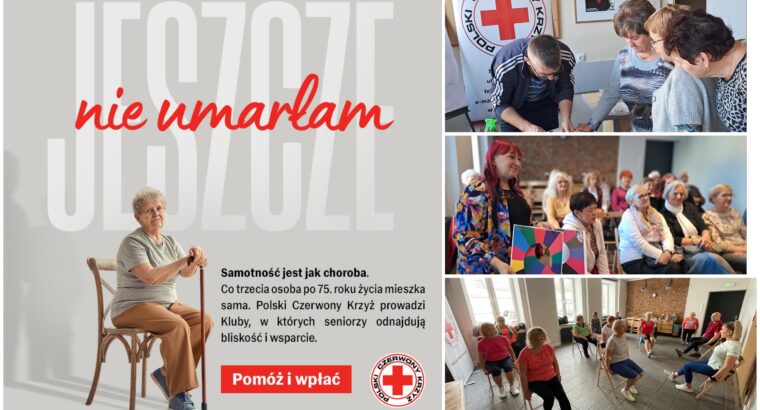 Polski Czerwony Krzyż rozpoczyna ogólnopolską kampanię na rzecz seniorów