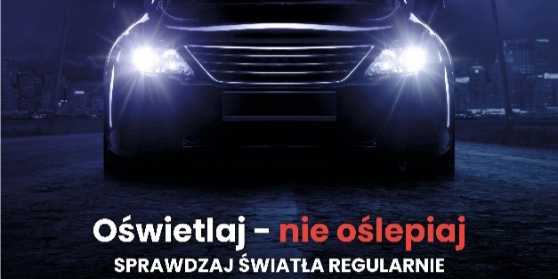 Kierowcy mogą bezpłatnie sprawdzić światła w swoich autach