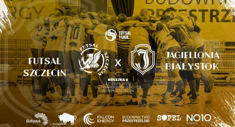 Jagiellonia Futsal Białystok: daleki wyjazd do Szczecina