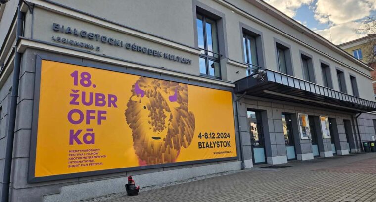 Białystok. Rozpoczyna się festiwal filmów krótkometrażowych „Żubroffka”
