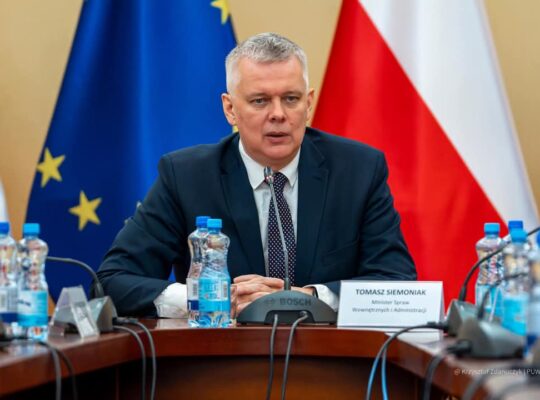 Siemoniak: w ciągu dwóch lat do Podlaskiego Oddziału SG trafi 500 nowych funkcjonariuszy