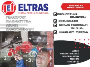 STACJA KONTROLI POJAZDÓW ELTRAS PRZEGLĄDY NAPRAWY