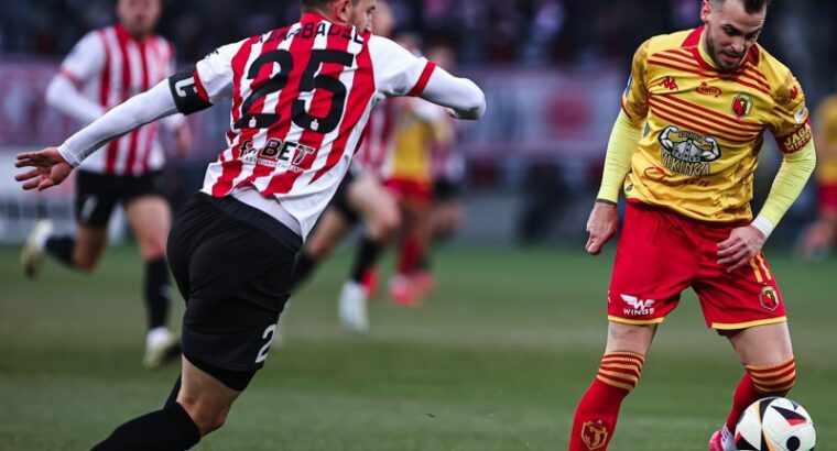Ekstraklasa piłkarska – Cracovia – Jagiellonia 2:2 