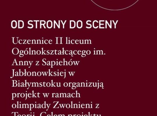 Od strony do sceny