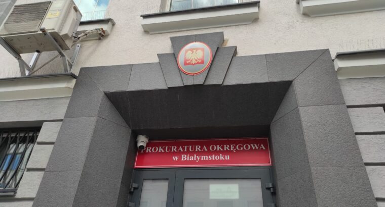 Białystok. Akt oskarżenia związany ze śledztwem ws. śmiertelnego trucia ptaków i zwierząt