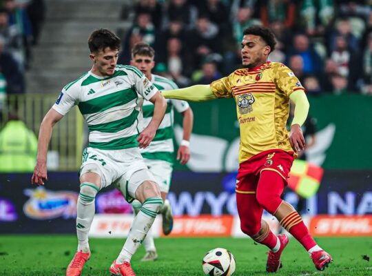 Ekstraklasa piłkarska – Lechia – Jagiellonia 1:0