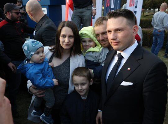 Sławomir Mentzen w Podlaskiem