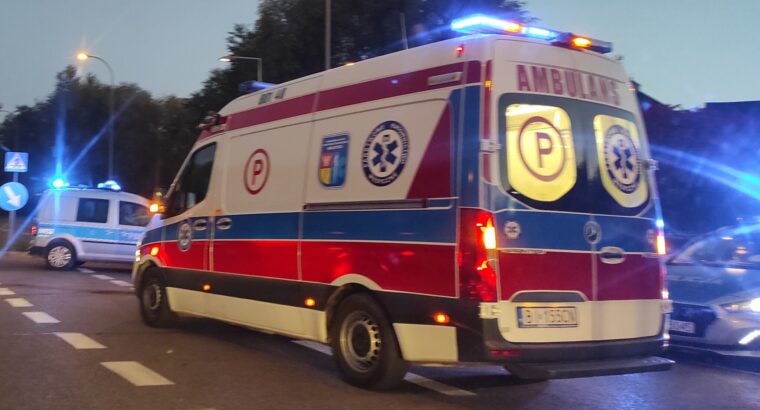 Białystok.  39-latek, który ukradł 5 kabli zasilających karetki został aresztowany