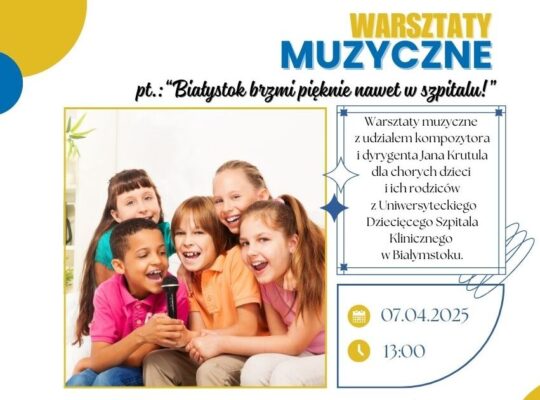 W szpitalu dziecięcym muzycy pomagają w leczeniu bólu