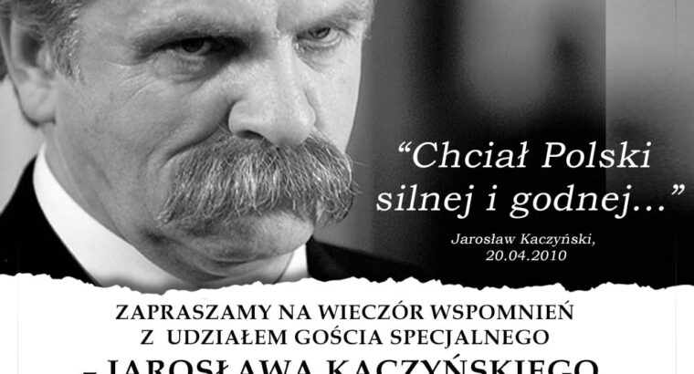 Białystok wspomina Krzysztofa Putrę z udziałem Jarosława Kaczyńskiego