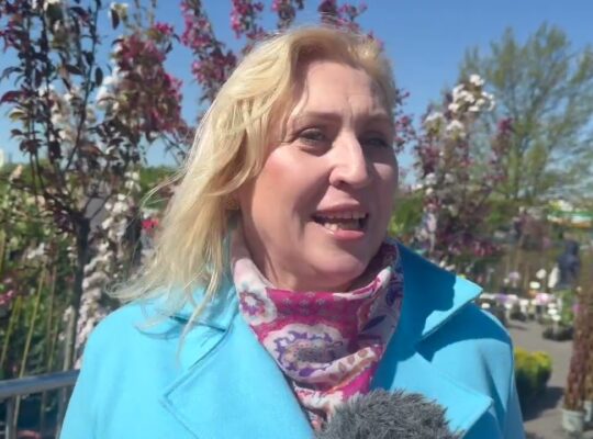 Białystok. Wiosenne Targi Ogrodnicze na Giełdzie na Andersa-film