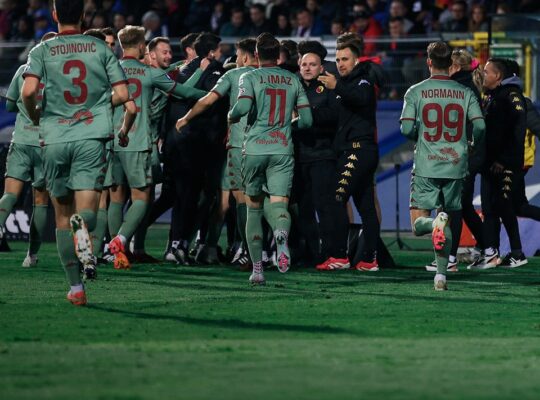 Ekstraklasa piłkarska – Raków – Jagiellonia 1:2 