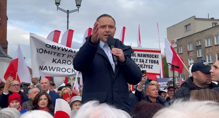Karol Nawrocki w Białymstoku: Skończę z podziałem na Polskę A i B – FILM