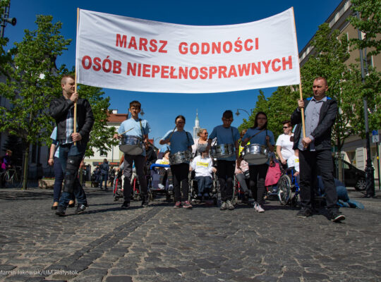 XXIII Marsz Godności Osób Niepełnosprawnych przejdzie ulicami Białegostoku. Będzie festyn!