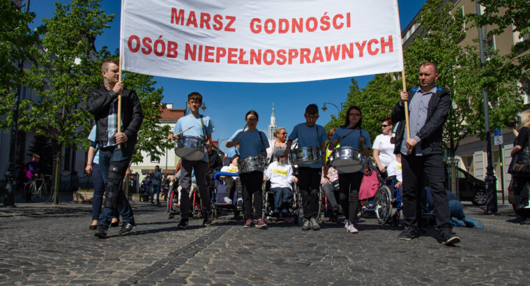 XXIII Marsz Godności Osób Niepełnosprawnych przejdzie ulicami Białegostoku. Będzie festyn!