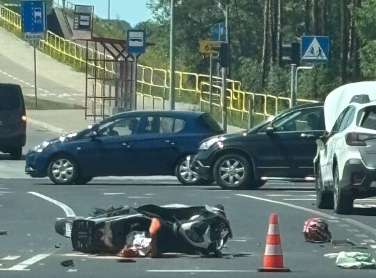 Michałowo i Białystok. Groźne wypadki w regionie. Zmarł motocyklista.