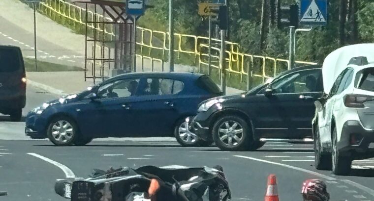 Michałowo i Białystok. Groźne wypadki w regionie. Zmarł motocyklista.