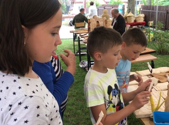 Białystok. Piknik tkacki na zakończenie festiwalu Podlaskie Sploty