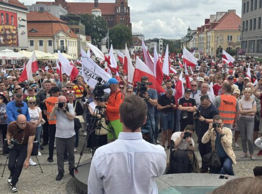 Około 700 osób na  proteście ,,Stop Imigracji”