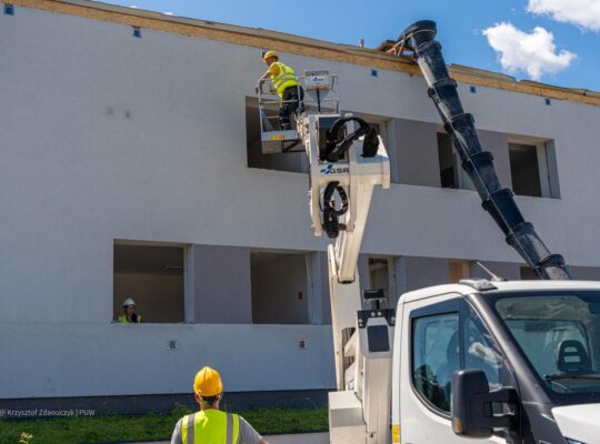 Rozpoczęła się budowa dyspozytorni medycznej w Zaściankach