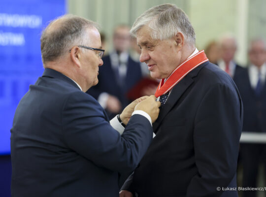 Krzysztof Jurgiel odznaczony Krzyżem Komandorskim Orderu Odrodzenia Polski