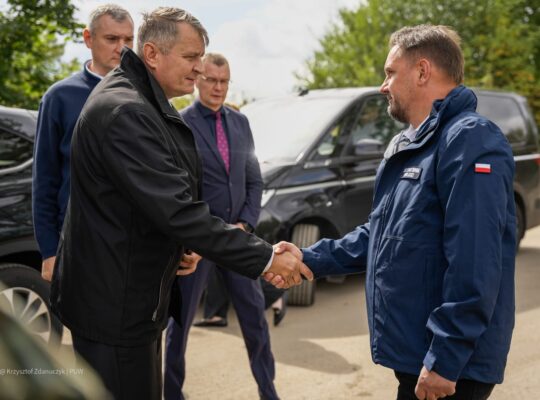 Spotkanie na granicy: Polska, Litwa i Łotwa współpracują w obronie przed migracją