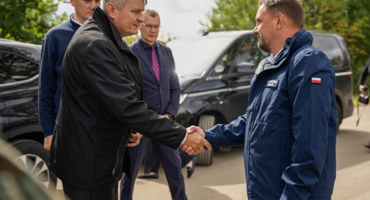 Spotkanie na granicy: Polska, Litwa i Łotwa współpracują w obronie przed migracją