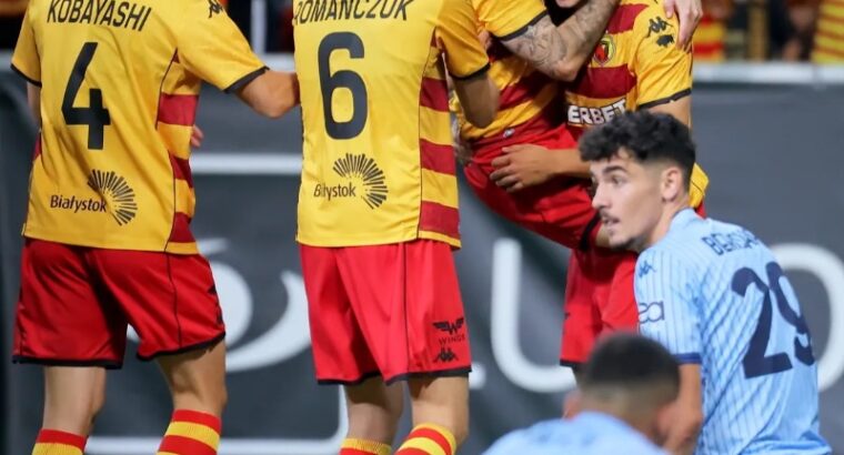 Piłkarska LK – Jagiellonia – Dinamo Tirana 3:0