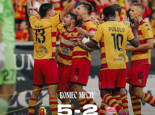 Ekstraklasa piłkarska – Jagiellonia – Cracovia 5:2