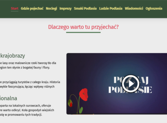 Sprzedam portal turystyczny,zasięg ogólnopolski