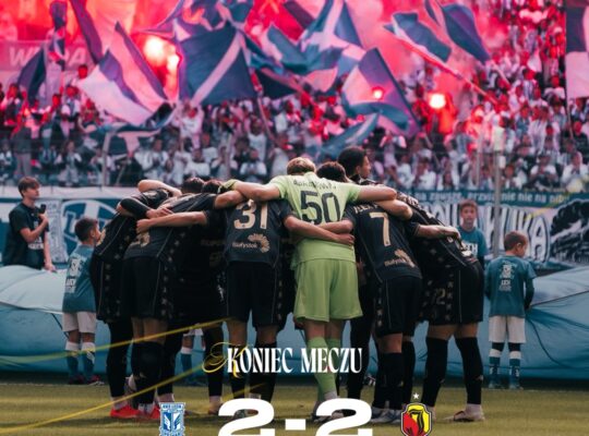 Ekstraklasa piłkarska – Lech – Jagiellonia 2:2