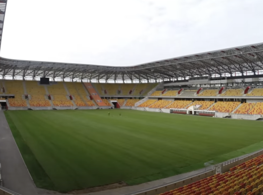 Ekstraklasa piłkarska – zakończony remont boiska i wymiana murawy na stadionie w Białymstoku