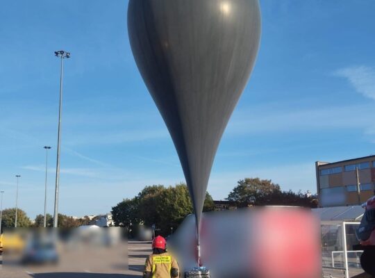Balony meteorologiczne z kontrabandą papierosów w Białymstoku i Kleosinie 