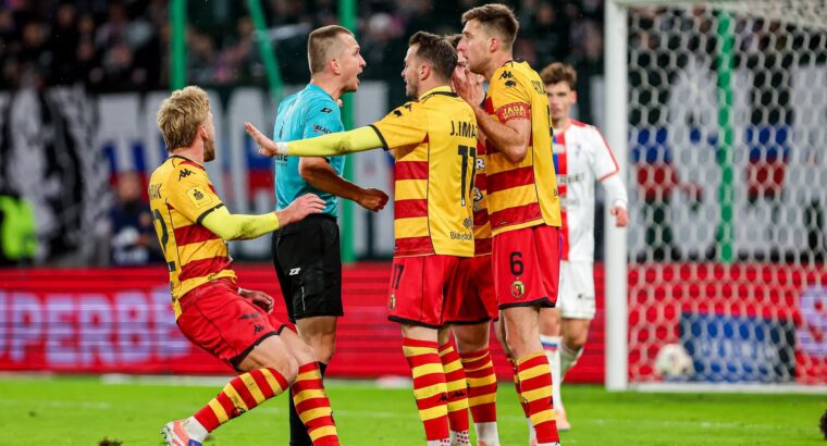 Jagiellonia Białystok żąda przejrzystości. Klub wysłał pismo do Przewodniczącego Kolegium Sędziów PZPN