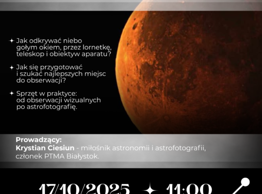 Oczy w niebo – jak patrzeć, żeby zobaczyć więcej? Biblioteka Uniwersytecka zaprasza na wyjątkowy pokaz