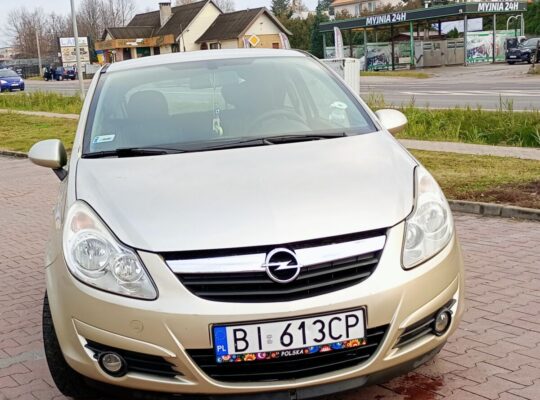 Sprzedam OPLA CORSE ROK-2007 -1.2 benzyna -9900zl