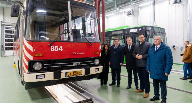 Nowa zajezdnia autobusowa w Białymstoku